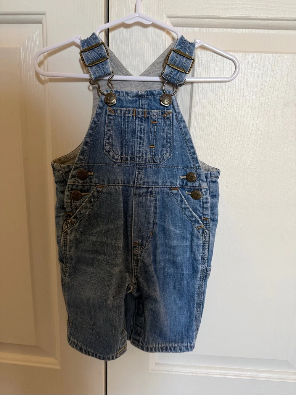 Baby Gap Baby Denim Overalls - Blue
